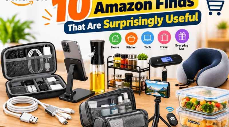 10 Useful Amazon Finds for Everyday Life