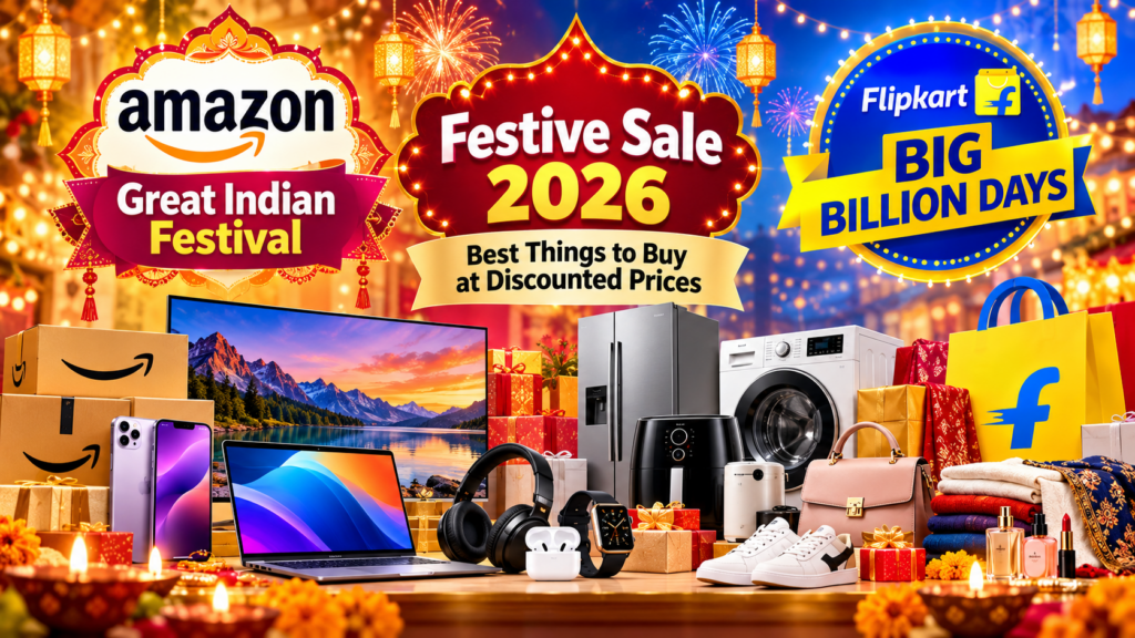 Amazon-Flipkart-Festive Sale 2026 Shopping Bonanza