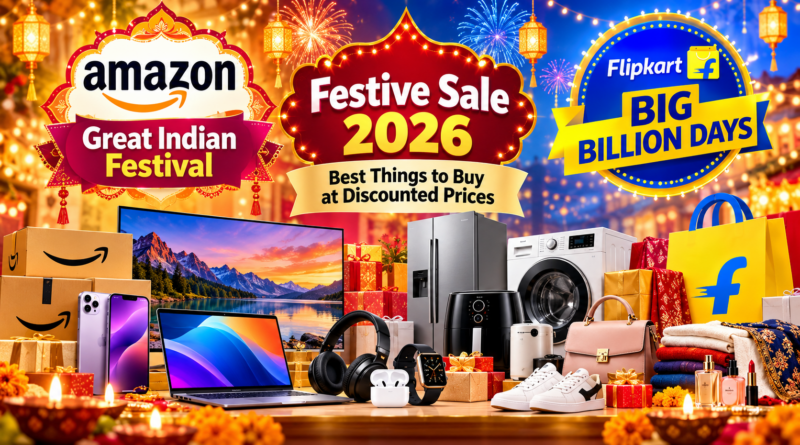 Amazon-Flipkart-Festive Sale 2026 Shopping Bonanza