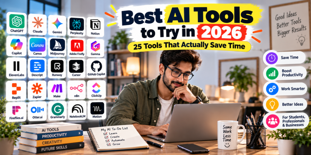 Best AI Tools to Try in 2026