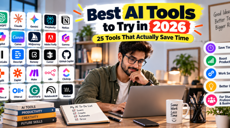 Best AI Tools to Try in 2026
