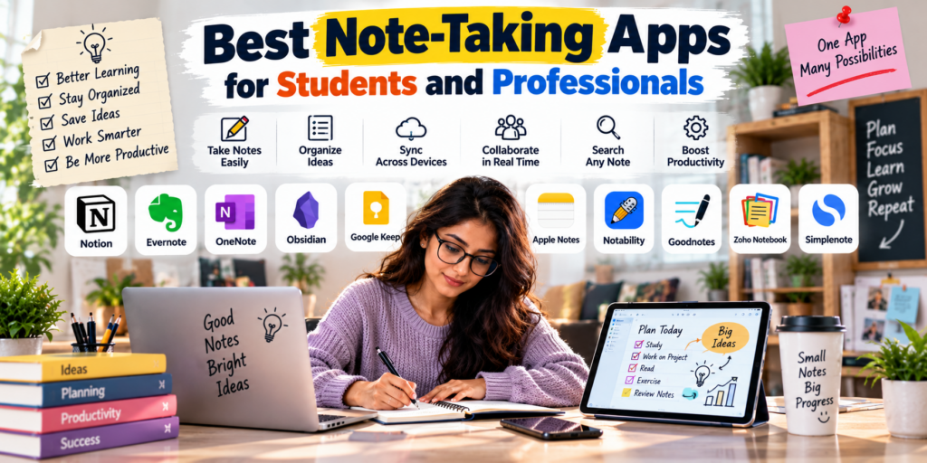 Best Note-Taking Apps for Productivity