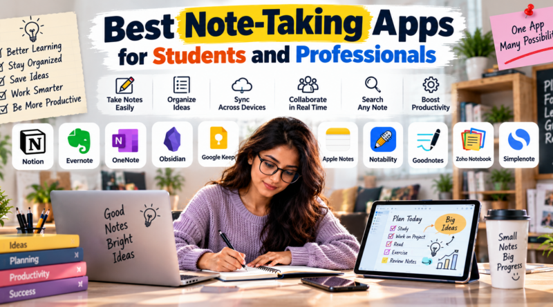 Best Note-Taking Apps for Productivity