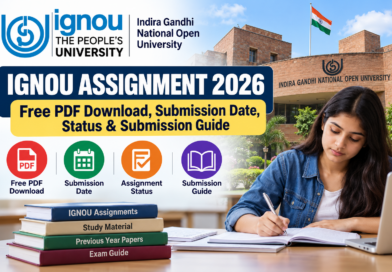 IGNOU Assignment 2026 Study Guide