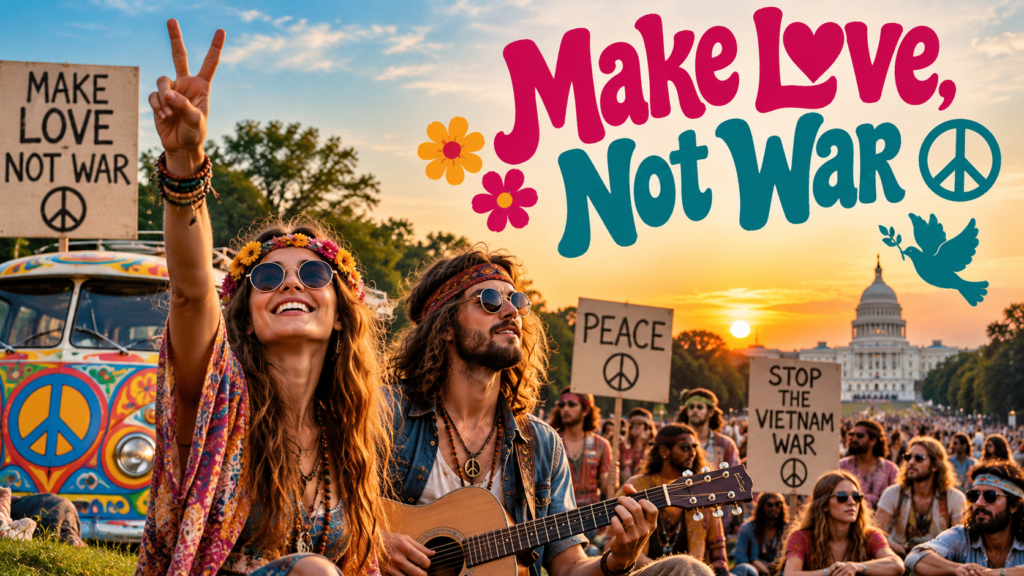 Make Love Not War_ Sunset Peace Festival