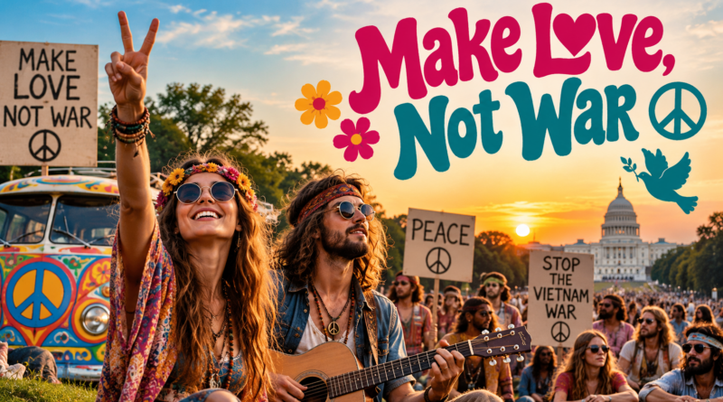 Make Love Not War_ Sunset Peace Festival